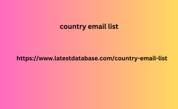 country email list