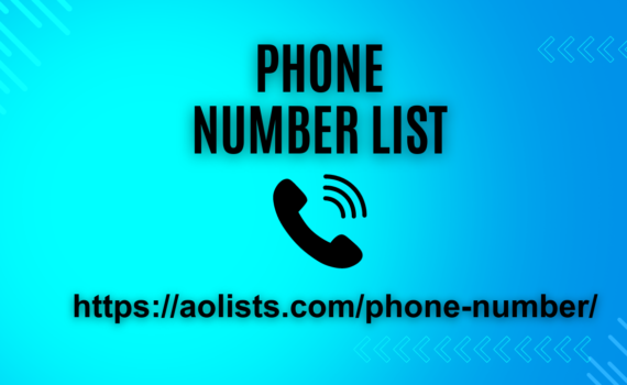 Phone Number Lists