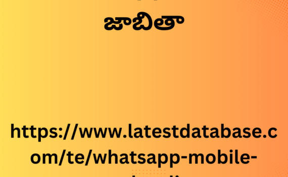 Whatsapp నంబర్ జాబితా