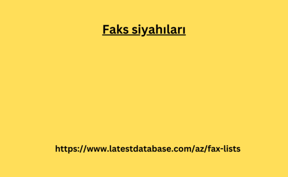 Faks siyahıları (1)