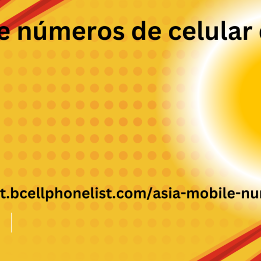 Lista de números de celular da Ásia