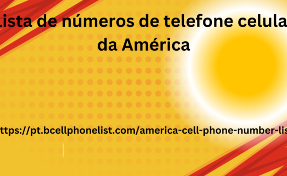 Lista de números de telefone celular da América