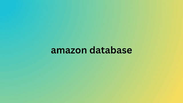 amazon database