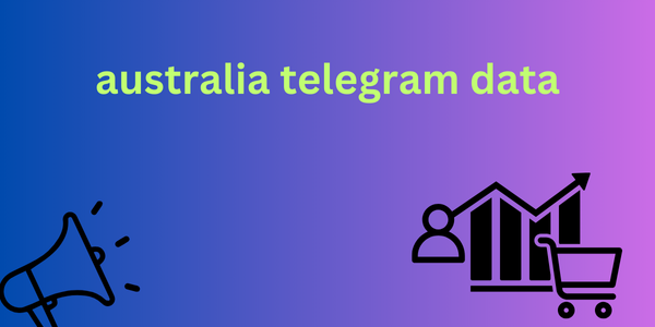 australia telegram data