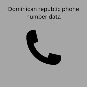 Dominican Republic phone number data