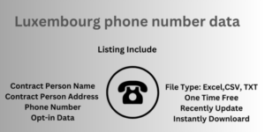 Luxembourg phone number data