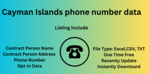 cayman slands phone number data